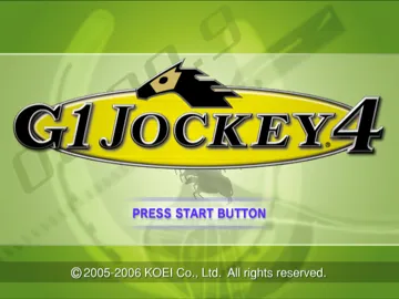 GI Jockey 4 (Japan) screen shot title